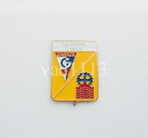 Sammelleidenschaft Sport: Badge Pin: European football clubs Poland - Gornik Zabrze S.A.